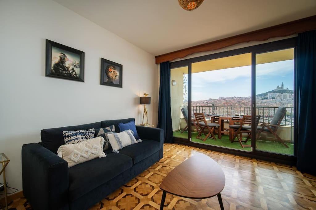 Terrace Apartment Old Port Exceptional View Марсель Экстерьер фото